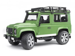 Bruder LAND ROVER s přepravníkem na koně 1:16